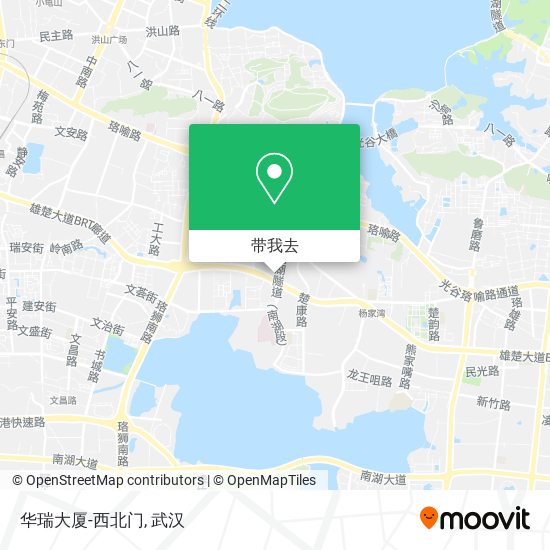 华瑞大厦-西北门地图