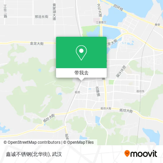鑫诚不锈钢(北华街)地图