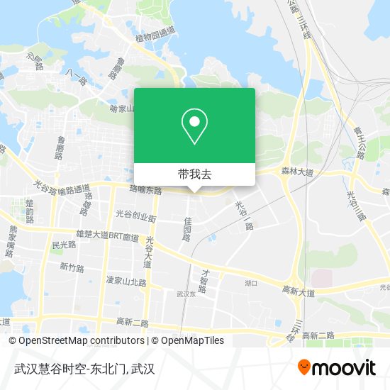 武汉慧谷时空-东北门地图