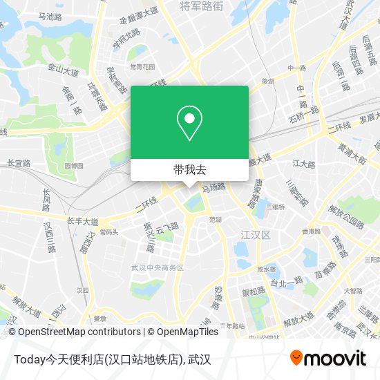 Today今天便利店(汉口站地铁店)地图