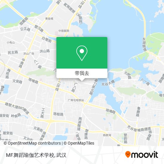 MF.舞蹈瑜伽艺术学校地图