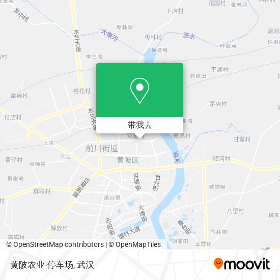 黄陂农业-停车场地图