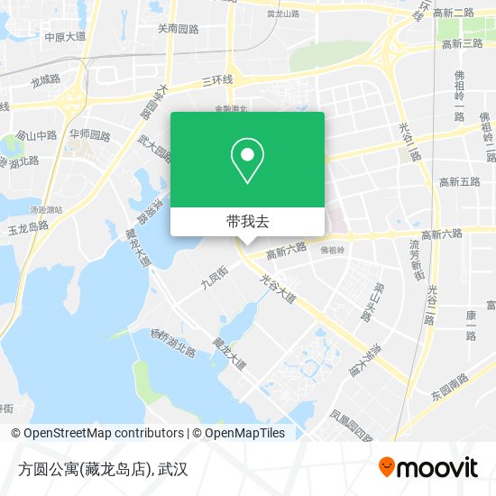 方圆公寓(藏龙岛店)地图