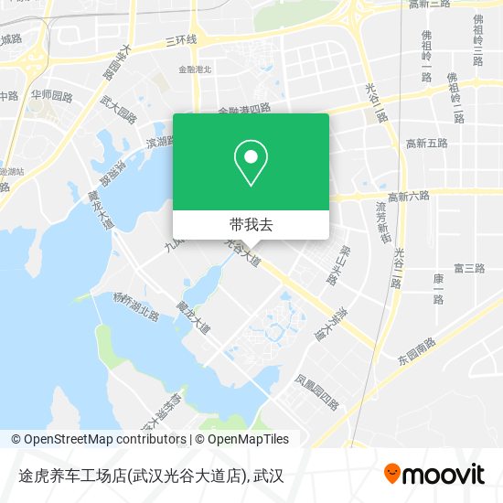 途虎养车工场店(武汉光谷大道店)地图