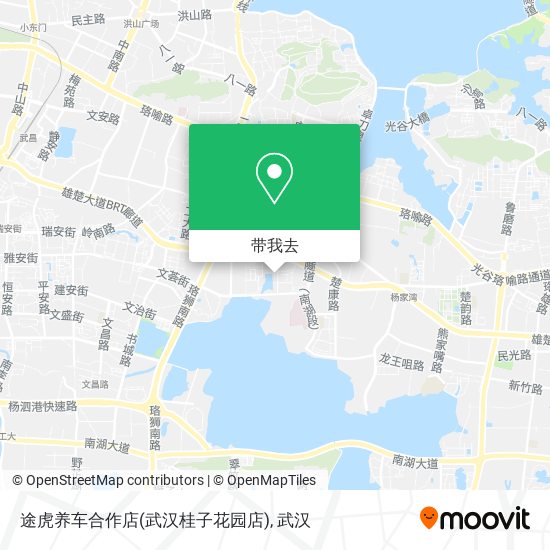 途虎养车合作店(武汉桂子花园店)地图