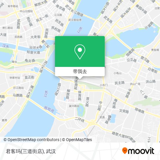 君客玛(三道街店)地图
