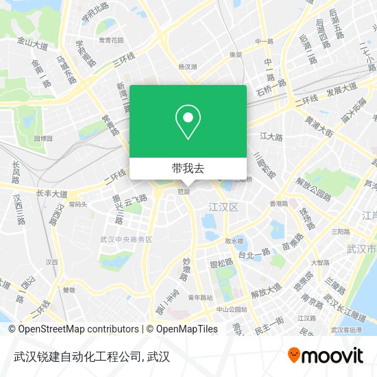 武汉锐建自动化工程公司地图