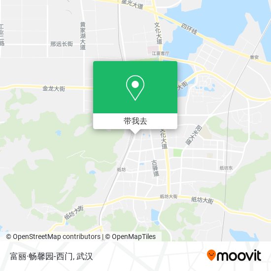 富丽·畅馨园-西门地图