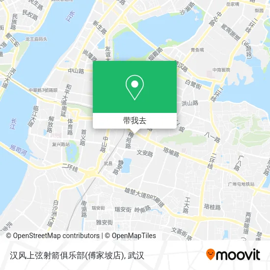 汉风上弦射箭俱乐部(傅家坡店)地图