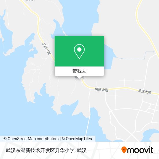 武汉东湖新技术开发区升华小学地图