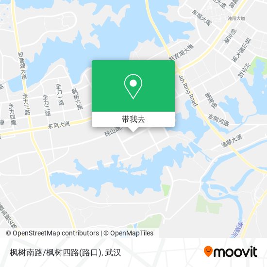 枫树南路/枫树四路(路口)地图