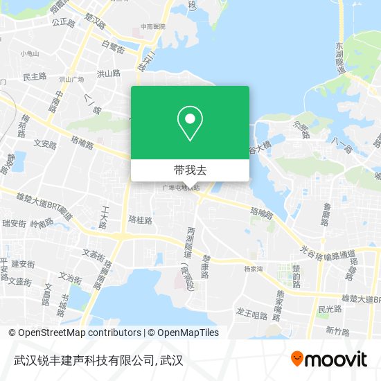 武汉锐丰建声科技有限公司地图