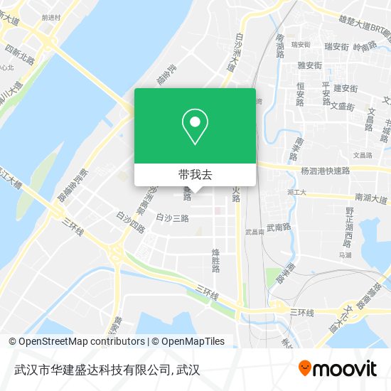 武汉市华建盛达科技有限公司地图