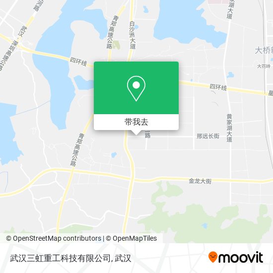武汉三虹重工科技有限公司地图
