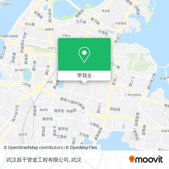 武汉昌干管道工程有限公司地图