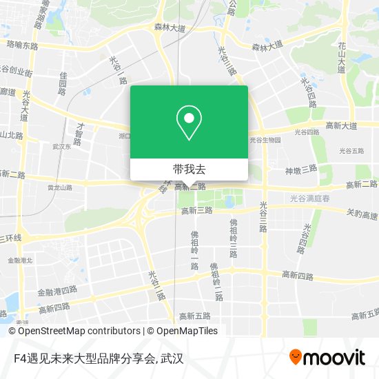 F4遇见未来大型品牌分享会地图
