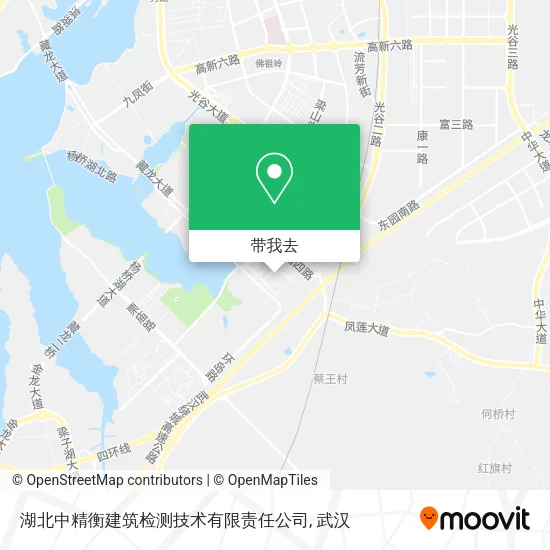 湖北中精衡建筑检测技术有限责任公司地图