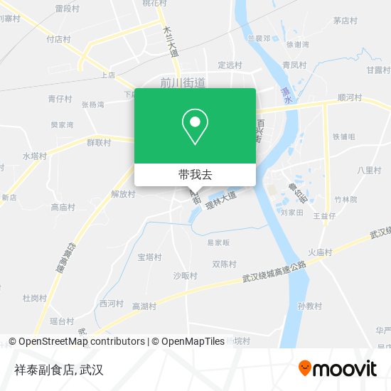 祥泰副食店地图