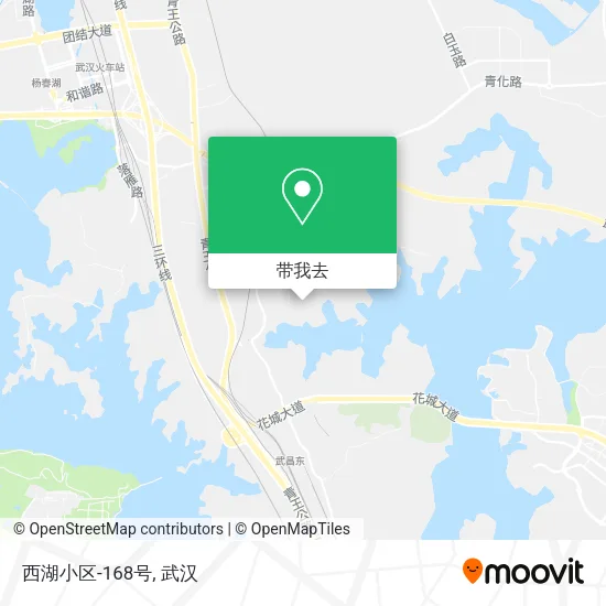 西湖小区-168号地图