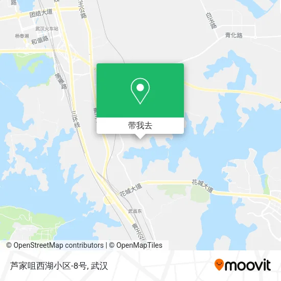 芦家咀西湖小区-8号地图