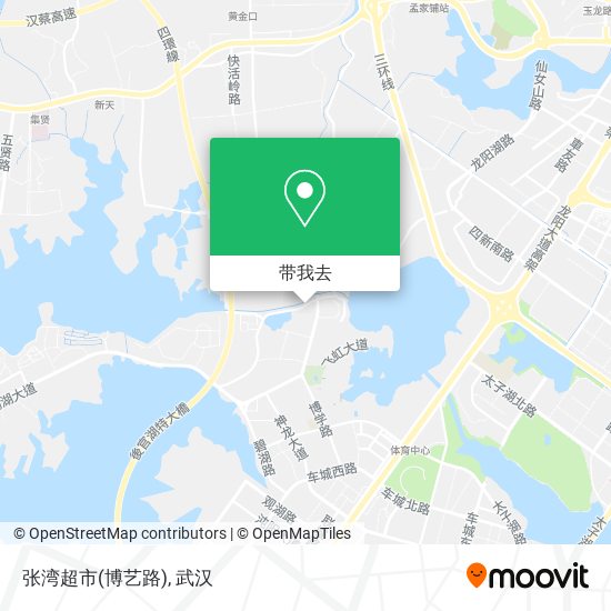 张湾超市(博艺路)地图