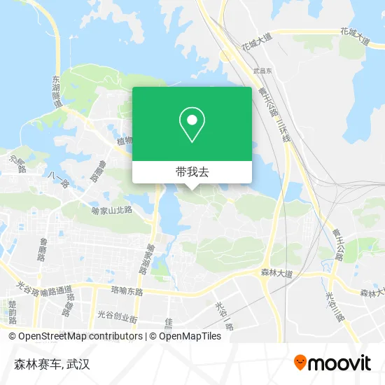 森林赛车地图