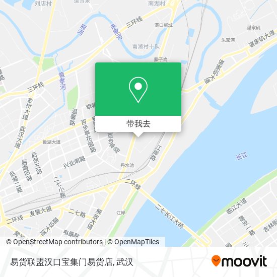 易货联盟汉口宝集门易货店地图