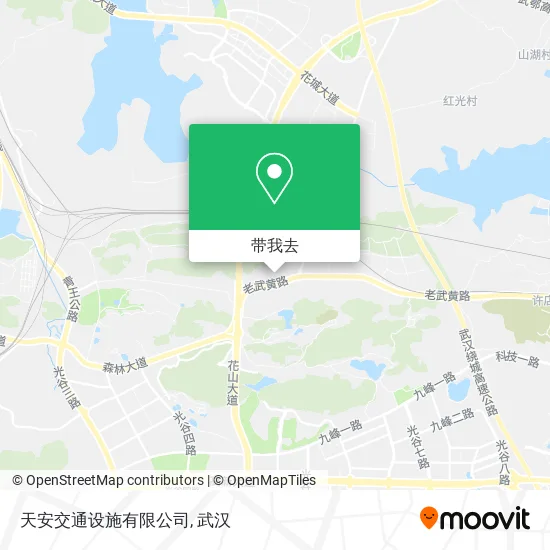 天安交通设施有限公司地图