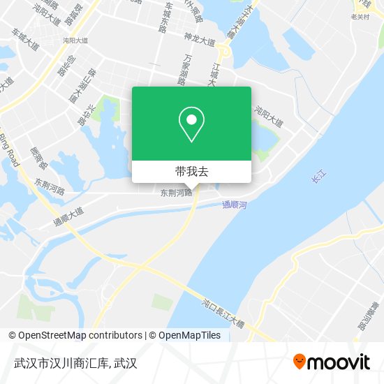 武汉市汉川商汇库地图
