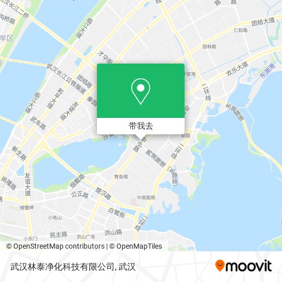 武汉林泰净化科技有限公司地图