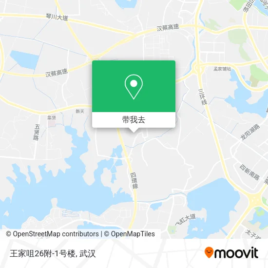 王家咀26附-1号楼地图