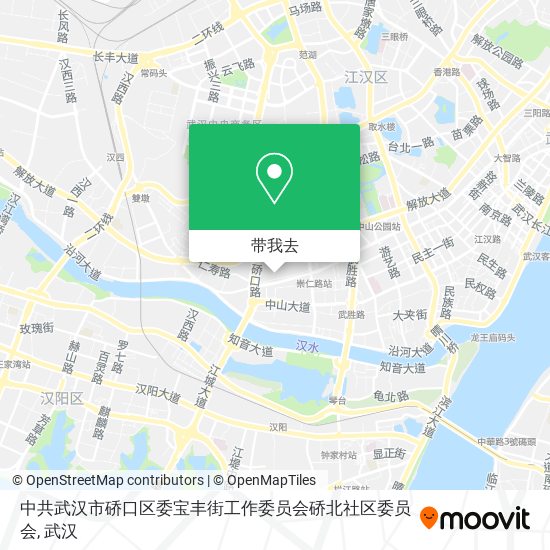 中共武汉市硚口区委宝丰街工作委员会硚北社区委员会地图