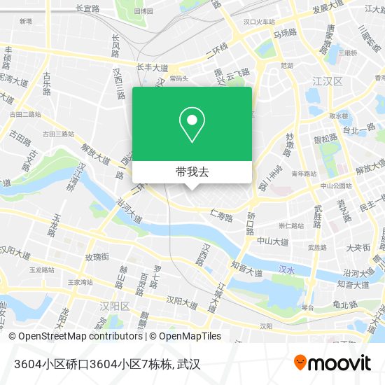 3604小区硚口3604小区7栋栋地图
