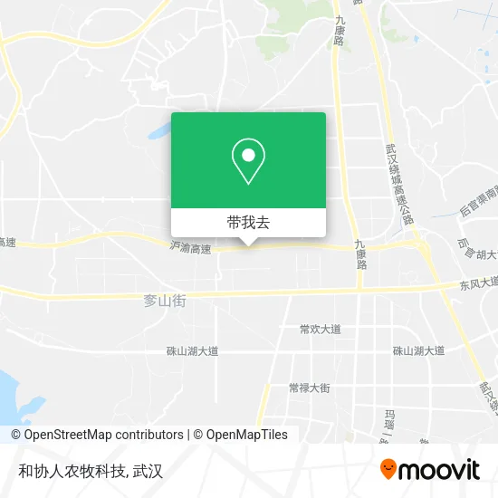 和协人农牧科技地图