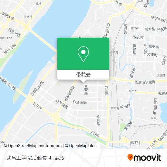 武昌工学院后勤集团地图