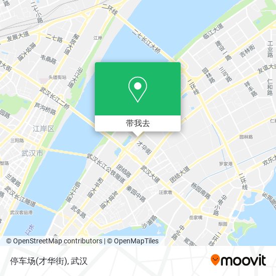 停车场(才华街)地图
