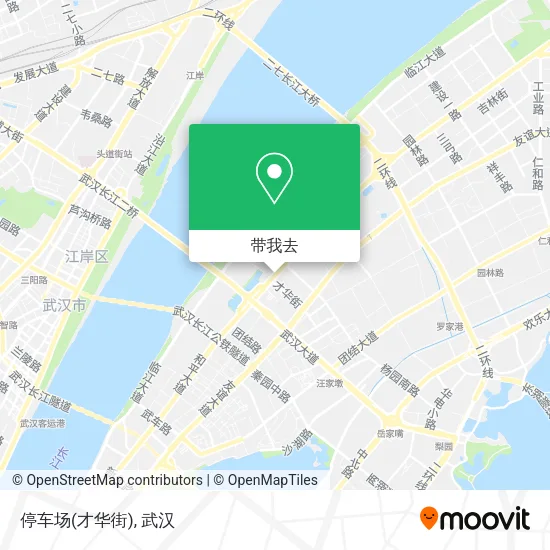 停车场(才华街)地图