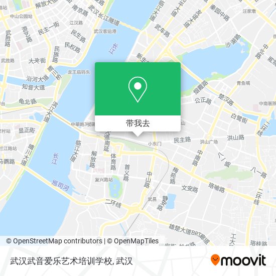 武汉武音爱乐艺术培训学校地图