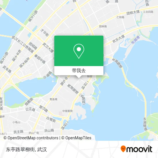 东亭路翠柳街地图
