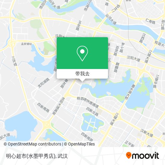 明心超市(水墨甲秀店)地图