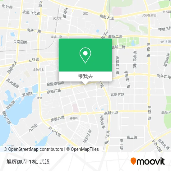 旭辉御府-1栋地图