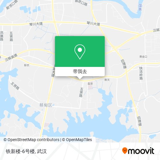 铁新楼-6号楼地图