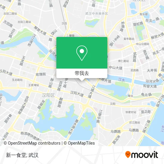 新一食堂地图
