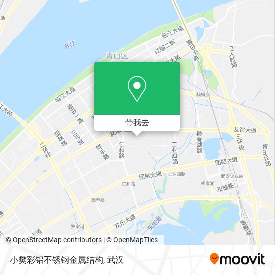 小樊彩铝不锈钢金属结构地图