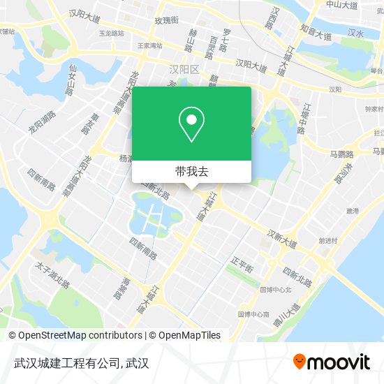 武汉城建工程有公司地图