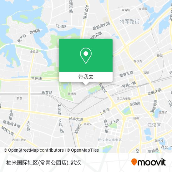 柚米国际社区(常青公园店)地图