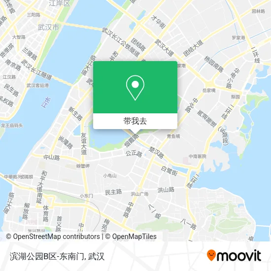 滨湖公园B区-东南门地图