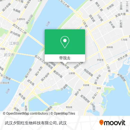 武汉夕阳红生物科技有限公司地图