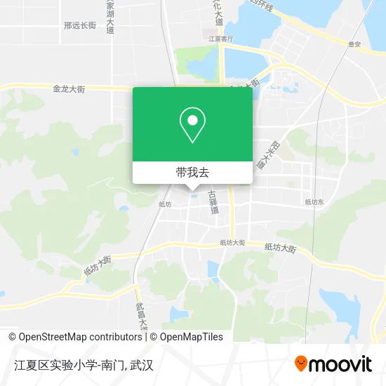 江夏区实验小学-南门地图
