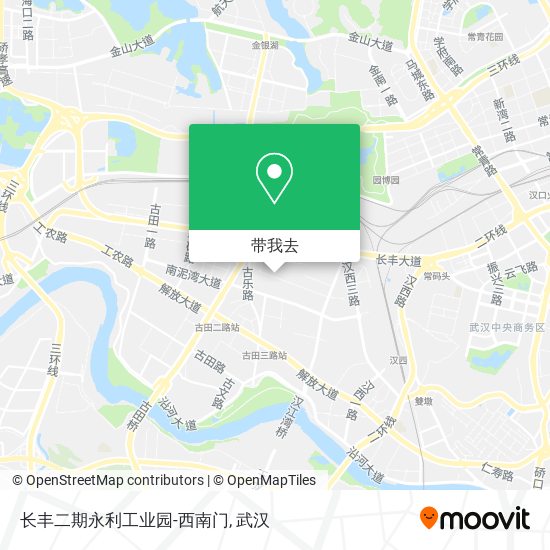 长丰二期永利工业园-西南门地图